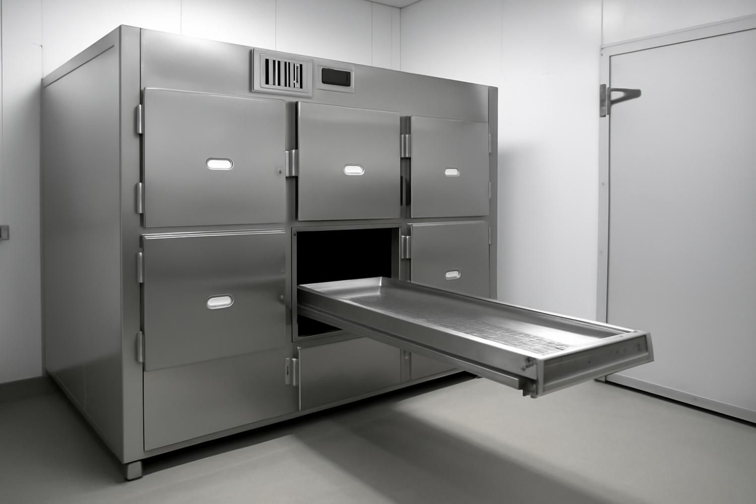 سردخانه جسد بیمارستانی|ماشین‌آلات صنعتی|شیراز, شهرک گلها|دیوار