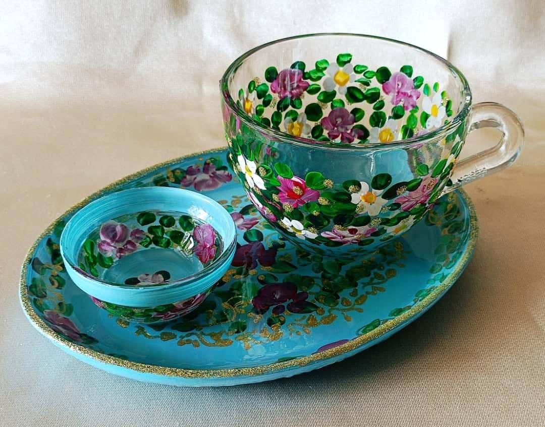 ست یکنفره چایی خوری|ظروف سرو و پذیرایی|تهران, هفت حوض|دیوار