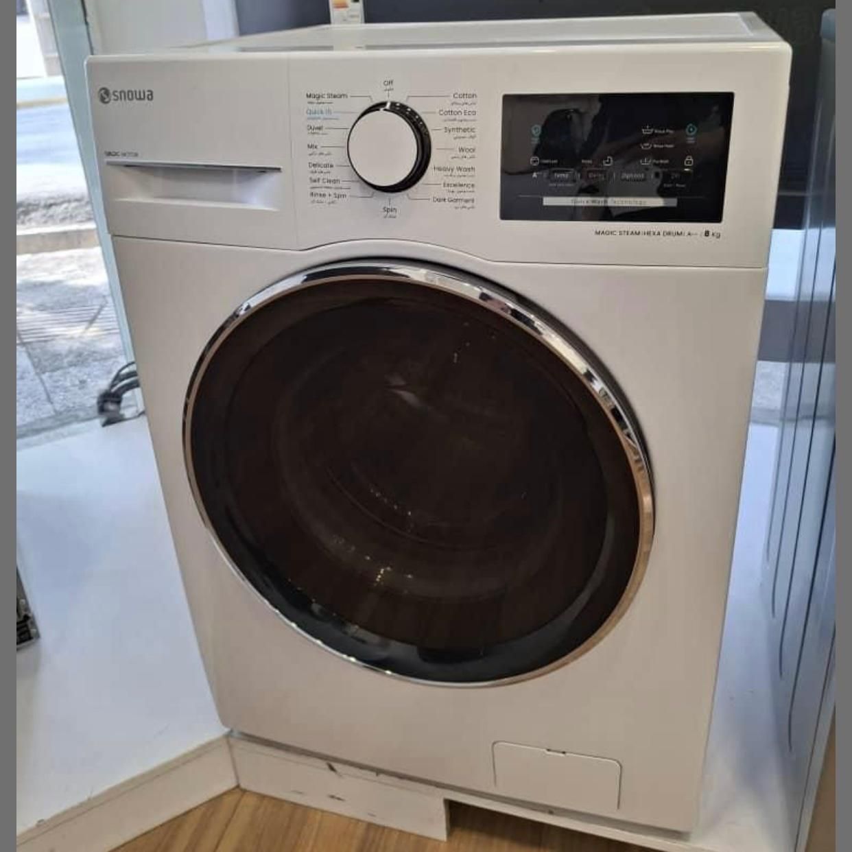 لباسشویی ۷کیلویی اسنوا|ماشین لباسشویی و خشک‌کن لباس|صومعه‌سرا, |دیوار