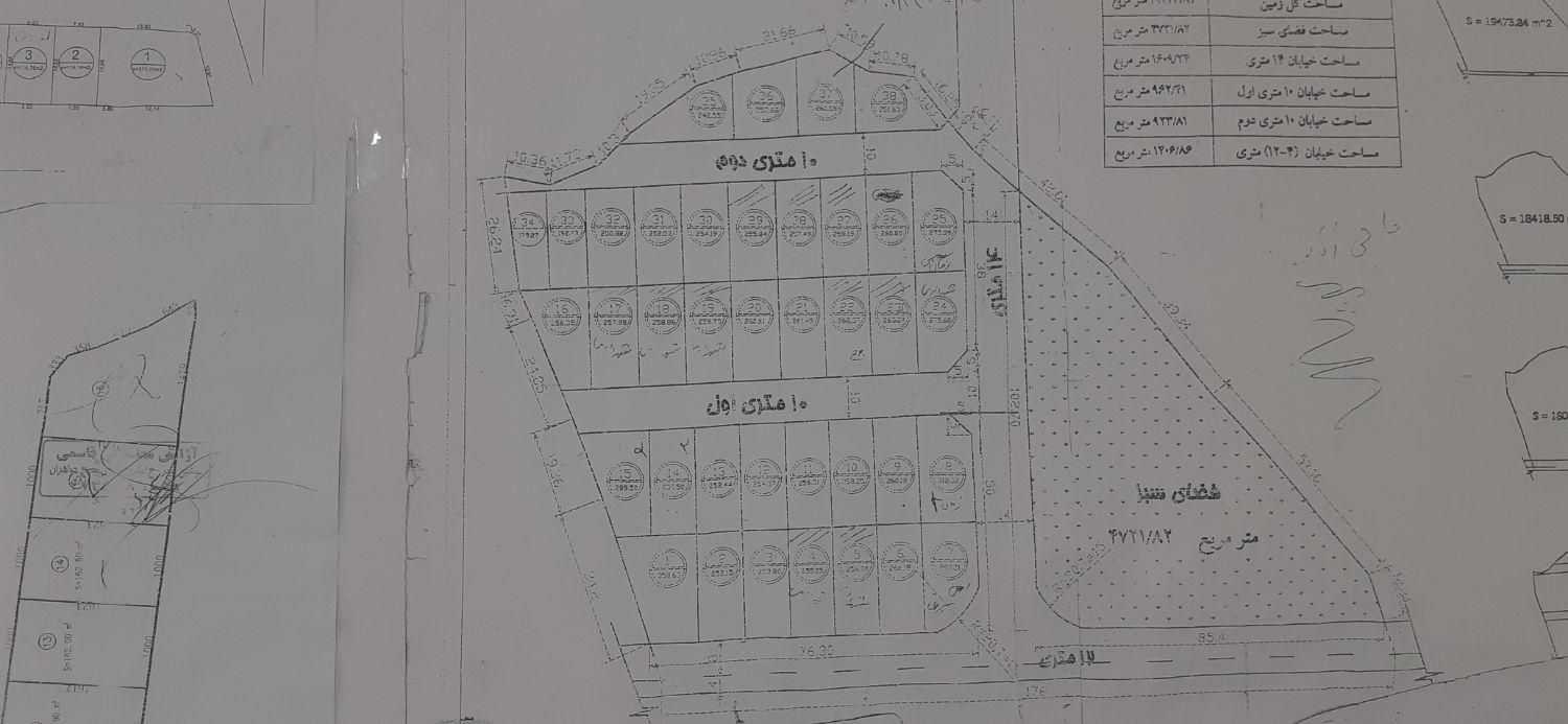 زمین تفکیک شده شهرداری در نوشین شهر بمساحت ۲۴۷.۵|فروش زمین و ملک کلنگی|نوشین شهر, |دیوار
