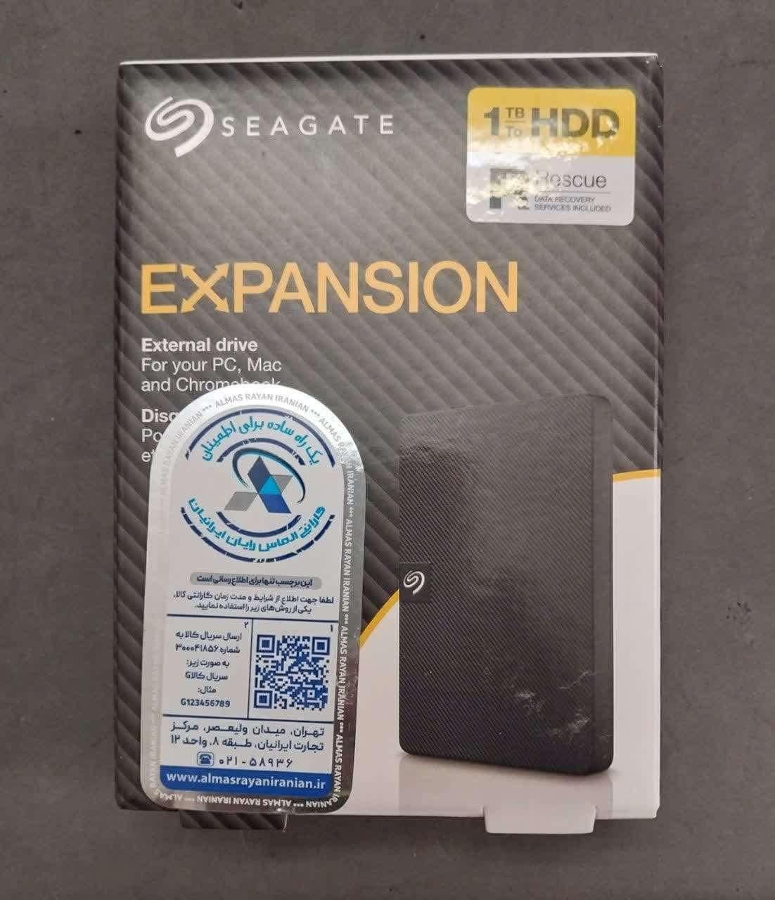هارد اکسرنال سیگیت اکسپنشن 1ترا (HDD) باگارانتی|قطعات و لوازم جانبی رایانه|اصفهان, خانه اصفهان|دیوار