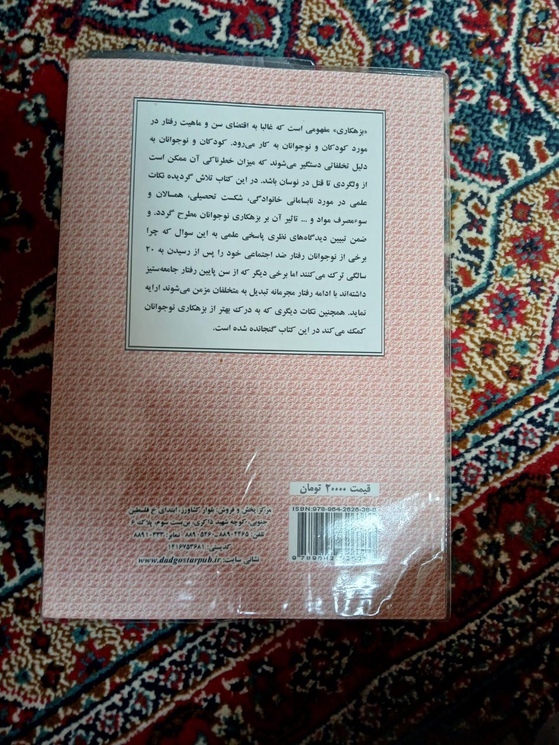 کتاب بزهکاری اطفال و نوجوانان نویسنده شهلا معظمی|کتاب و مجله آموزشی|کرمانشاه, |دیوار