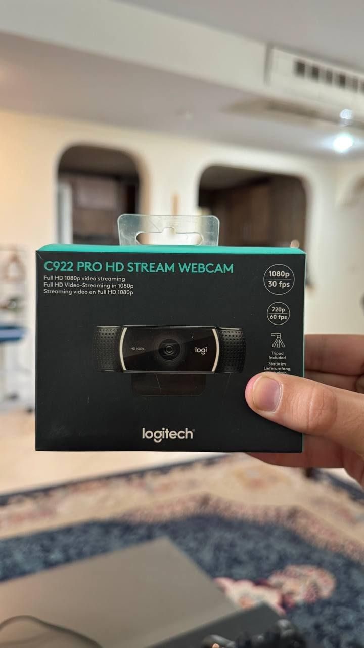 وبکم حرفه‌ای Logitech C922 Pro  فول HD|قطعات و لوازم جانبی رایانه|تهران, تجریش|دیوار