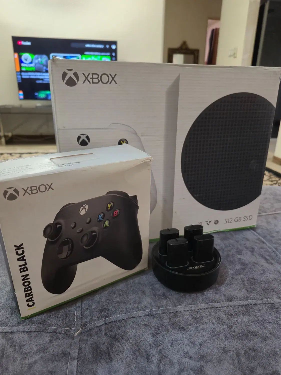 XboxسریS512درحداکبندبادسته اضافی اصلی باتمام وسایل|کنسول، بازی ویدئویی و آنلاین|سنندج, |دیوار