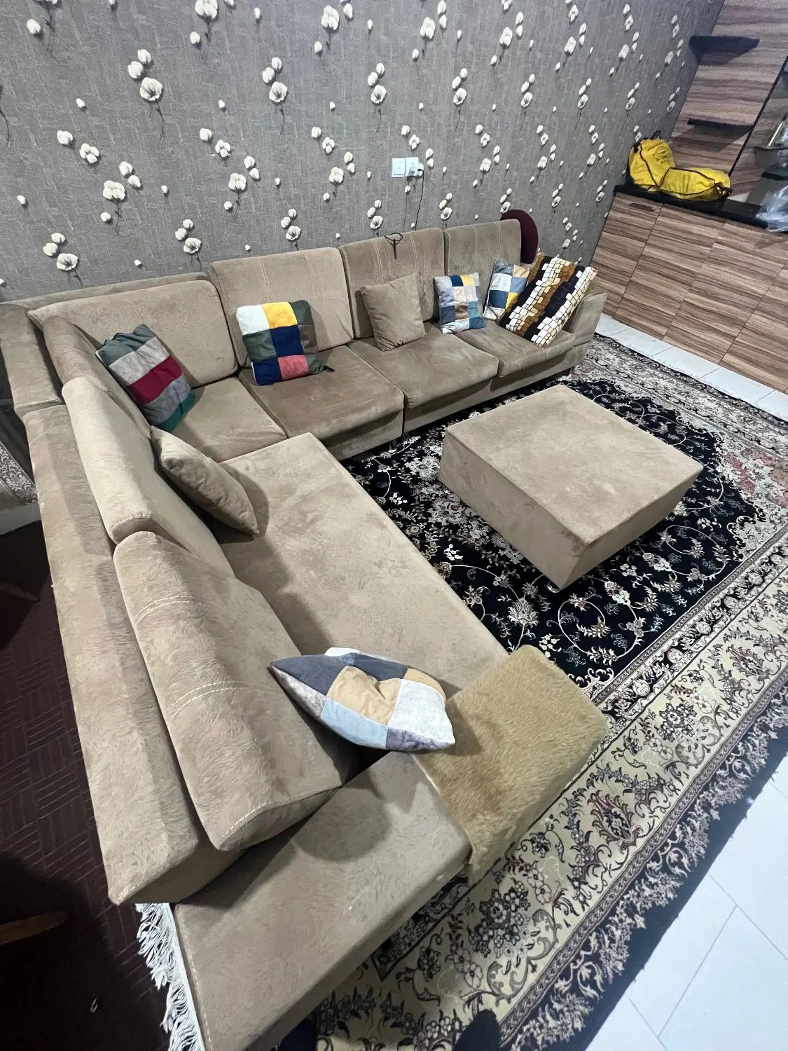 مبل ال ۷ نفره|مبلمان خانگی و میز عسلی|کرج, شهرک یاس شمالی|دیوار