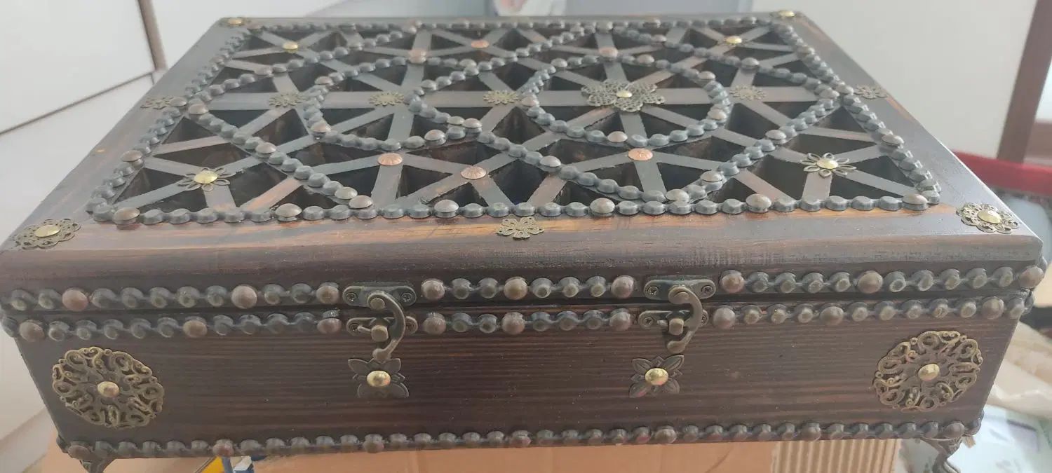 جعبه چوبی شیک|صنایع دستی و سایر لوازم تزئینی|تهران, فردوس|دیوار