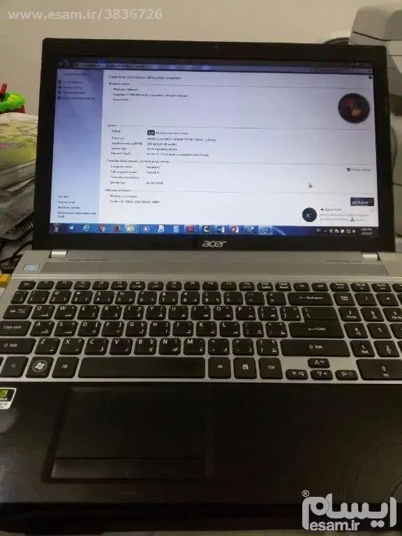 لپتاپ Acer V3 571g|رایانه همراه|کرج, کوی کارمندان شمالی|دیوار