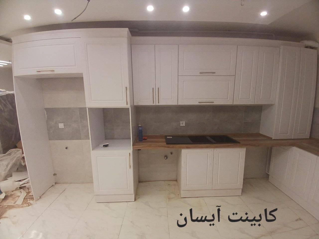 کابینت ایسان نئوکلاسیک سفید صدفی کد (۹۲۹۲۲)|مصالح و تجهیزات ساختمان|یزد, |دیوار