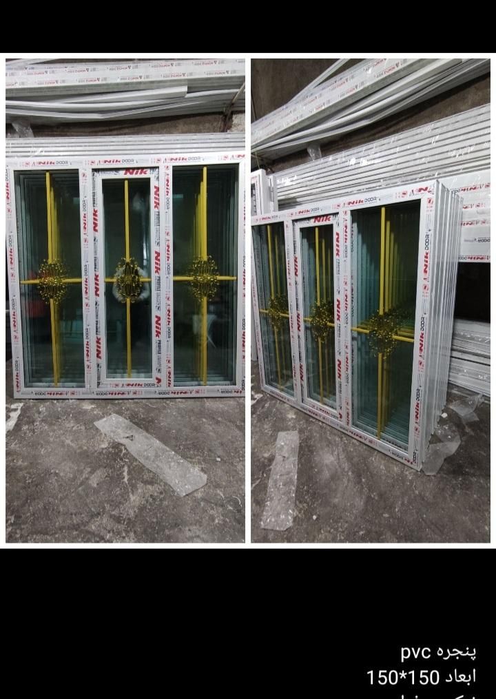 درب سرویس حمام پنجره پیویسی درابعادمختلف درب اتاق|مصالح و تجهیزات ساختمان|بهشهر, |دیوار