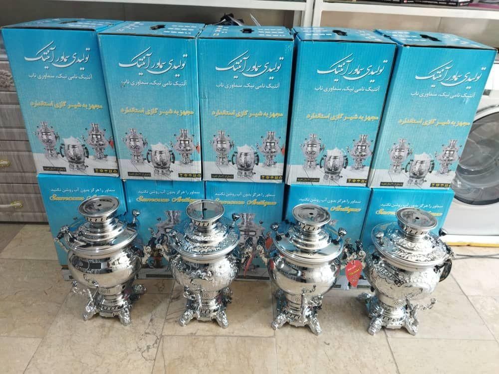 سماورگازی 6و 8 و 10 لیتری آنتیک برنجی ورق ضخیم|سماور، چای‌ساز، قهوه‌ساز|تهران, آبشار تهران (دریاچه)|دیوار