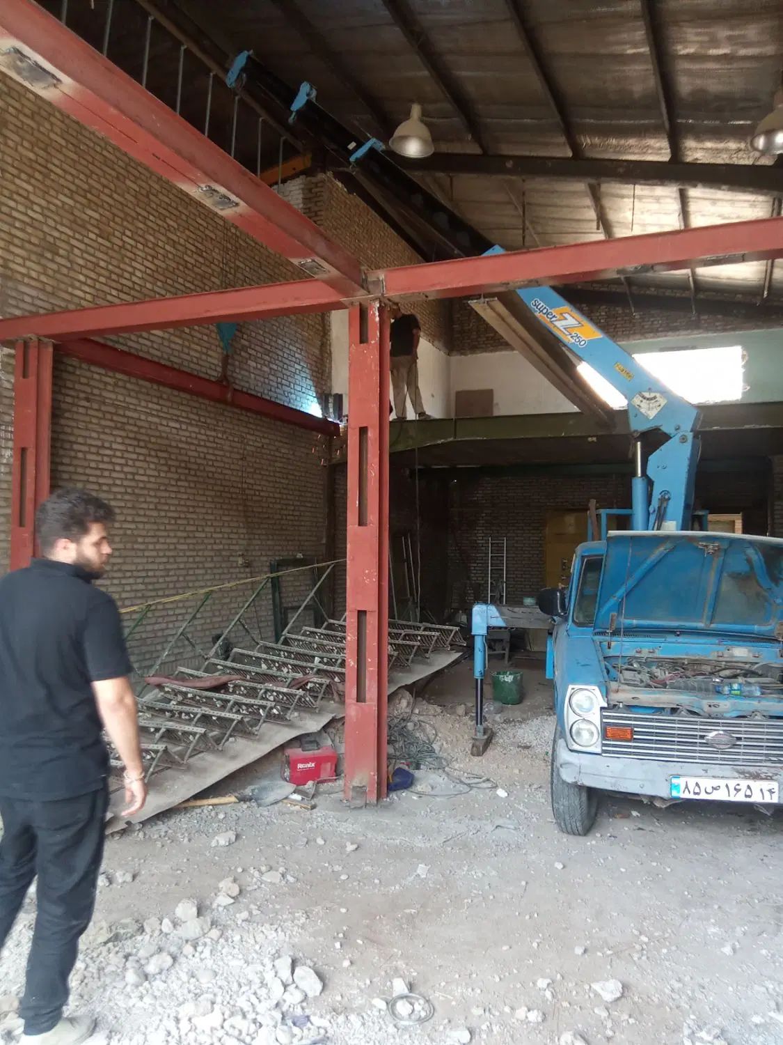 جرثقیل‌2تن‌‌وبالابر‌‌نیسانی‌جهت‌اجاره‌12متر|خدمات حمل و نقل|اهواز, شهرک نفت|دیوار