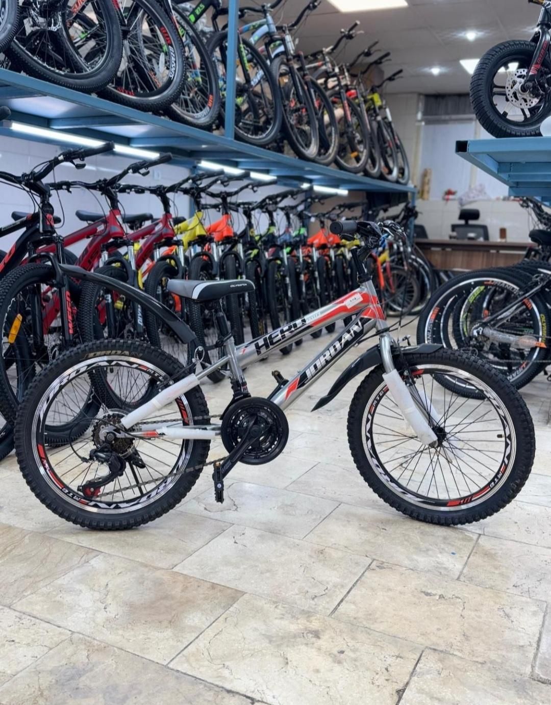 دوچرخه کوهستان جردن 20(جهان دوچرخ شعبه قم)|دوچرخه، اسکیت، اسکوتر|قم, نیروگاه|دیوار