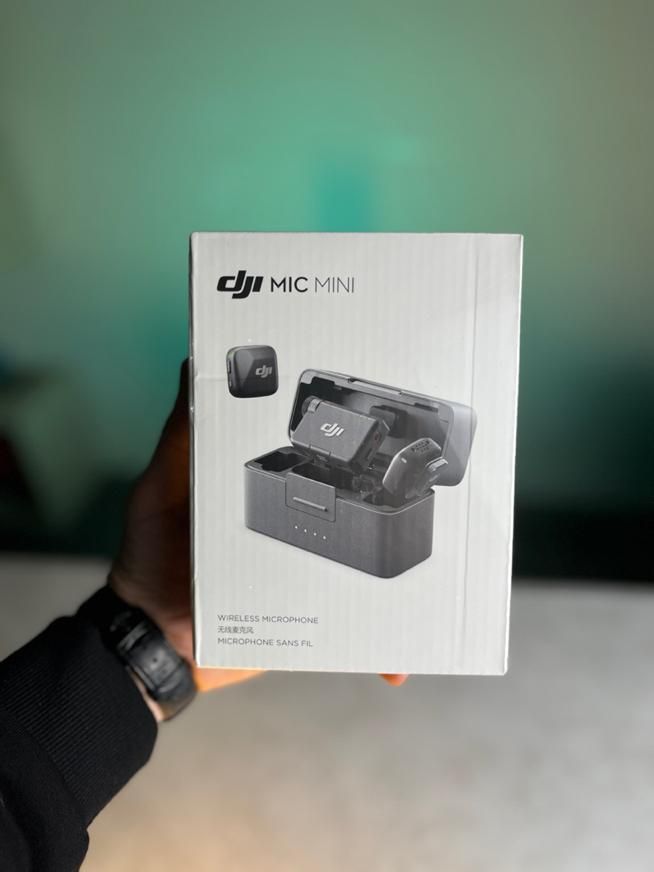 میکروفن بی سیم برند دی جی آی DJI MIC MINI|صوتی و تصویری|قزوین, |دیوار