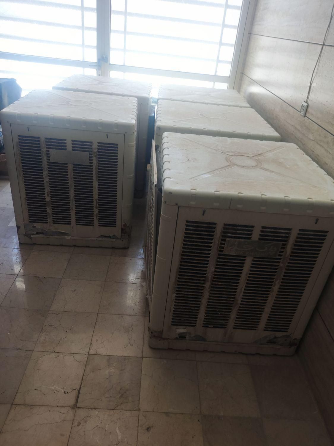 فروش 5عدد کولر آبی  5500مارک پاک خرز آماده بکار|کولر آبی|کرمان, |دیوار