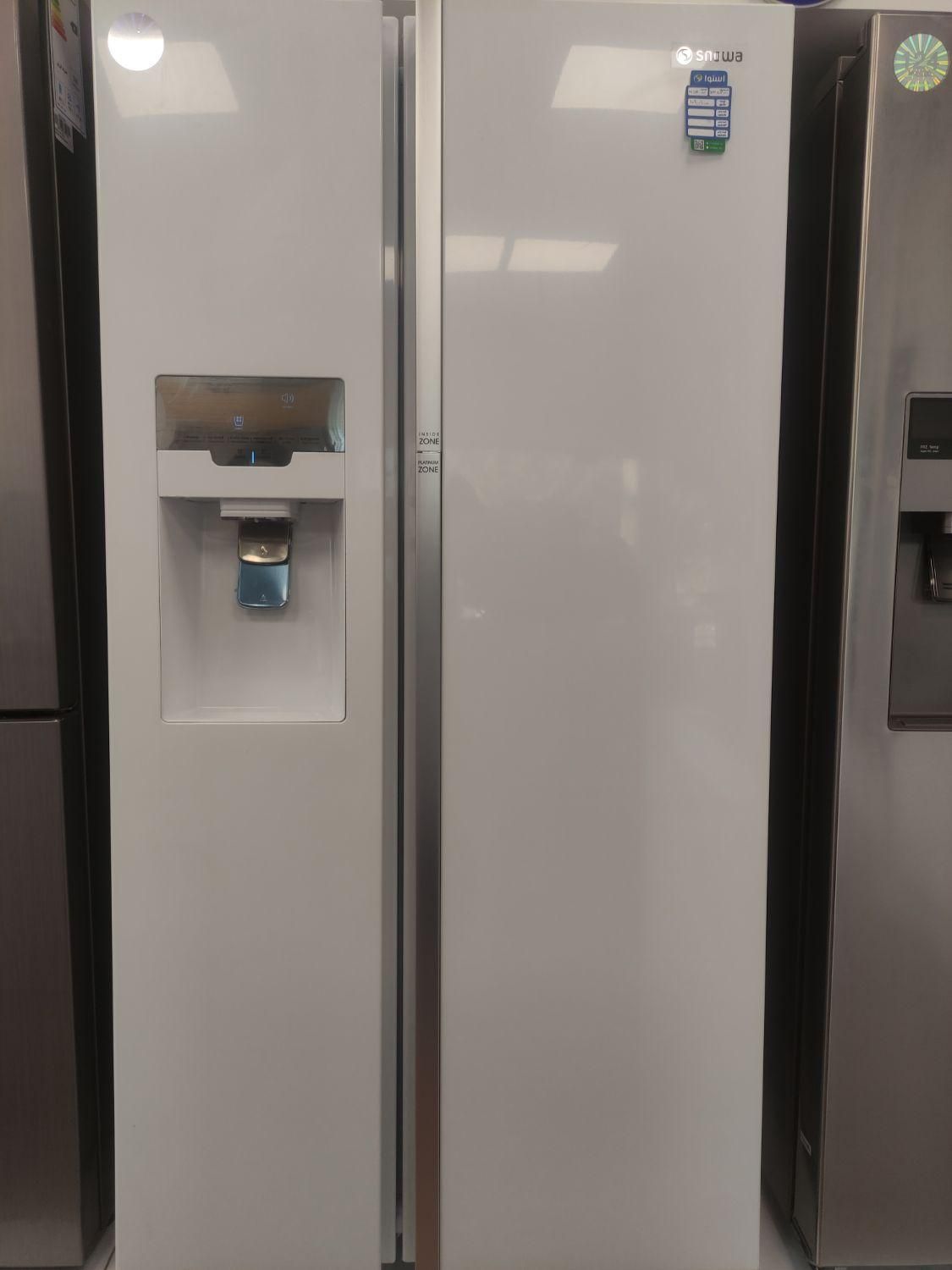 ساید بای ساید اسنوا گالری هوم بار دار هوشمند|یخچال و فریزر|رشت, دیلمان|دیوار