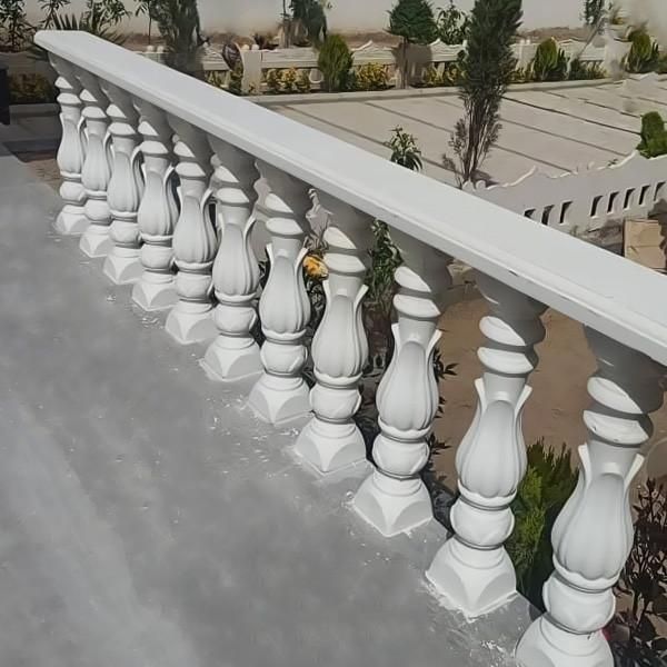 نرده صراحی 70 سانتی سنگ مصنوعی طرح گلبرگ|مصالح و تجهیزات ساختمان|لاهیجان, |دیوار