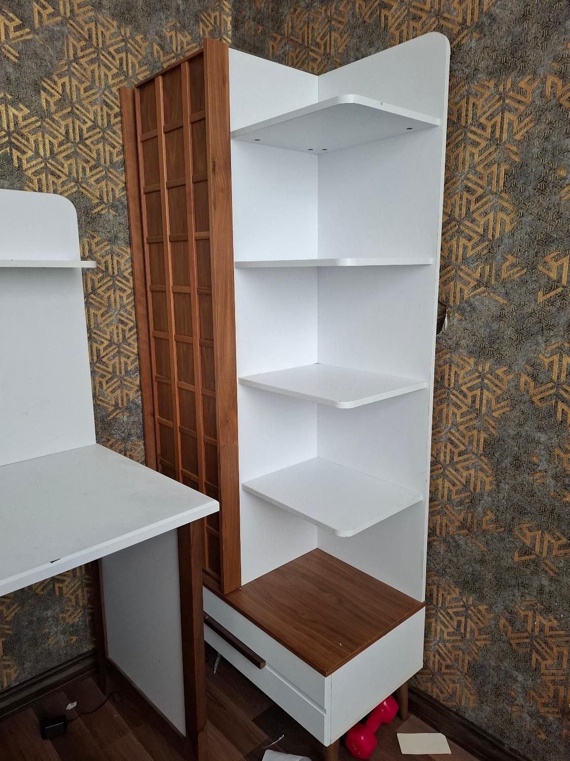 کتابخانه‌ و میز تحریر|کتابخانه، شلف، قفسه‌های دیواری|سنندج, |دیوار