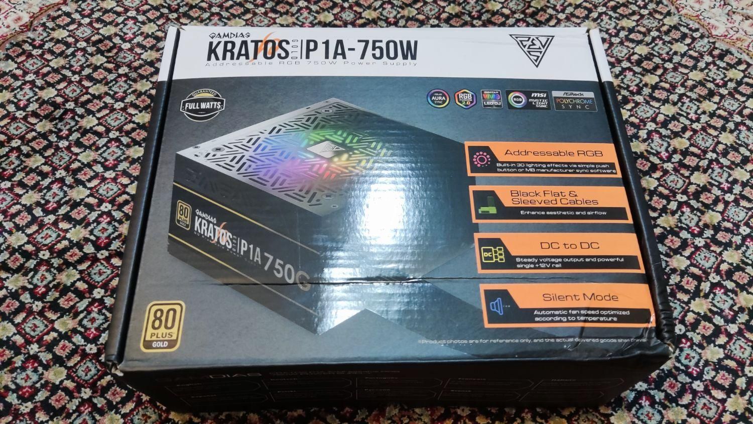 پاور ۷۵۰ وات گلد پلاس KRATOS P1A-750G|قطعات و لوازم جانبی رایانه|تهران, حشمتیه|دیوار