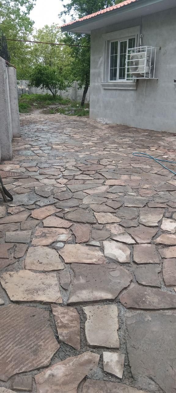 اجرای نصب سنگ مالون ولاشه|خدمات پیشه و مهارت|رشت, گیل|دیوار