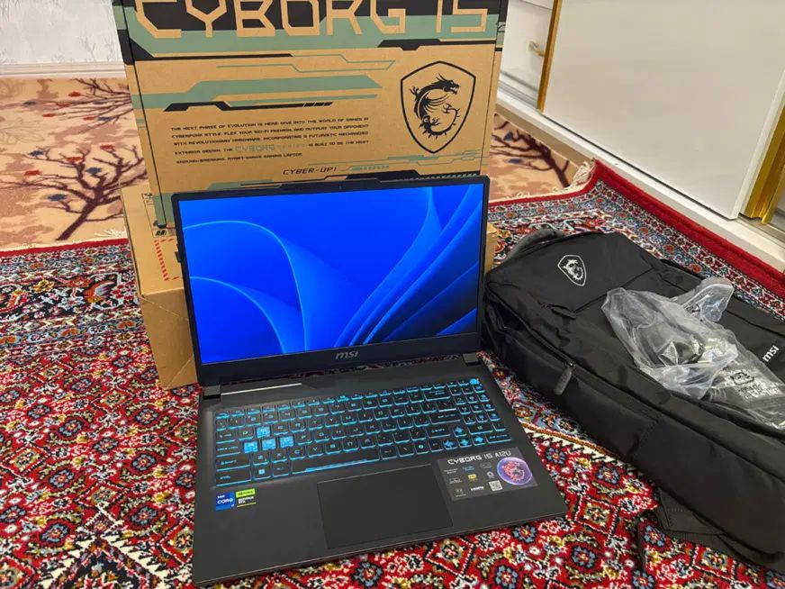 لپ تاپ msi cybrog15|رایانه همراه|اردبیل, |دیوار