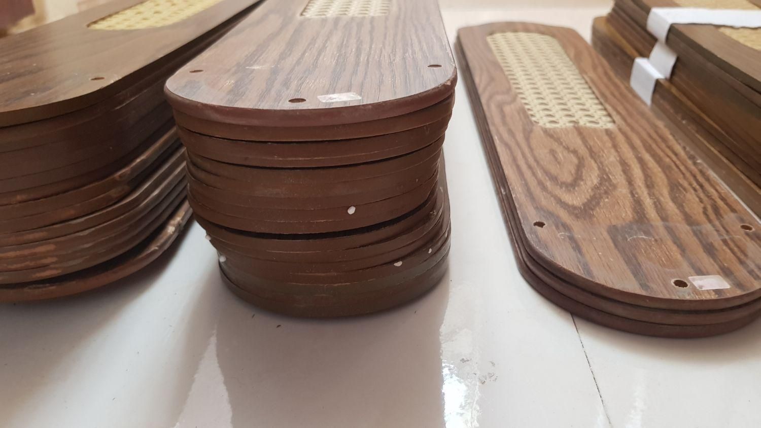 پره چوبی (پره پنکه سقفی لوستری)، پروانه پنکه|پنکه و تصفیه‌کنندهٔ هوا|تهران, تهرانسر مرکزی|دیوار