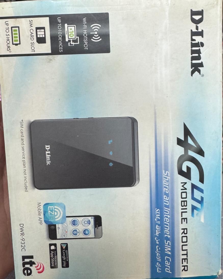 مودم جیبی dlink پشتیبانی از LTE/4G|مودم و تجهیزات شبکه|تهران, پاسداران|دیوار