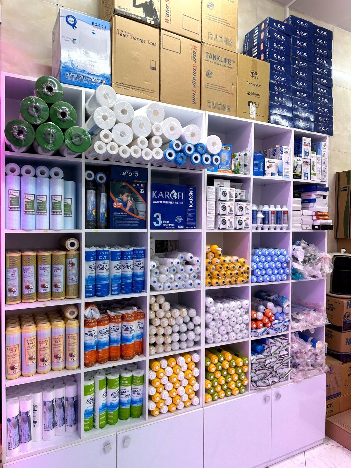 تعویض فیلتر تصفیه آب|آب‌سردکن و تصفیه آب|پردیس, فاز ۱|دیوار