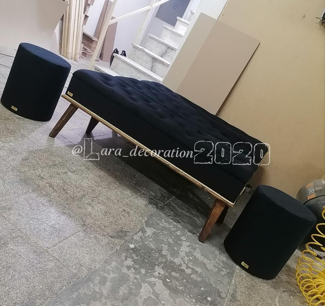 پاف باکس دار نیمکت کد lara323|صندلی و نیمکت|تبریز, |دیوار