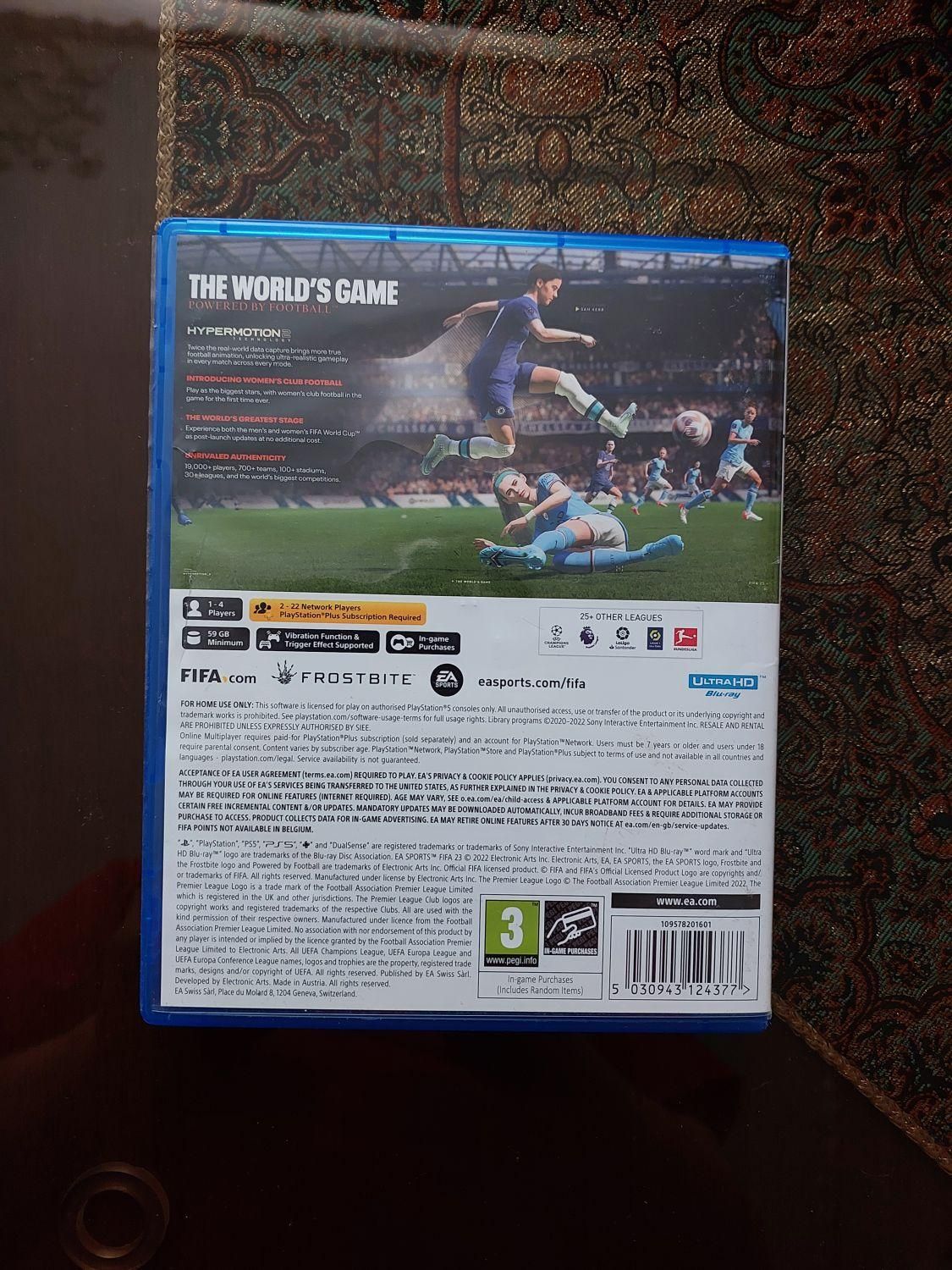 فیفا ۲۳ Fifa 23 PS5|کنسول، بازی ویدئویی و آنلاین|خوی, |دیوار