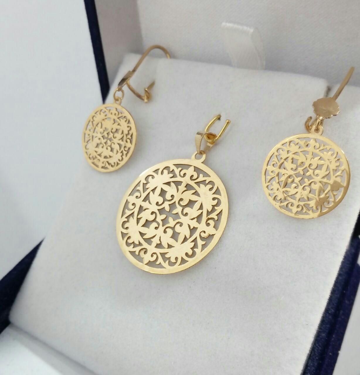 نیم ست سبک طلا|جواهرات|اسلامشهر, باغ فیض|دیوار