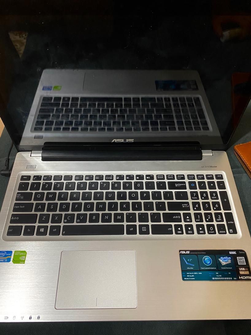 لپتاپ asus core i5 لمسی|رایانه همراه|شیراز, شهرک سراج‎|دیوار