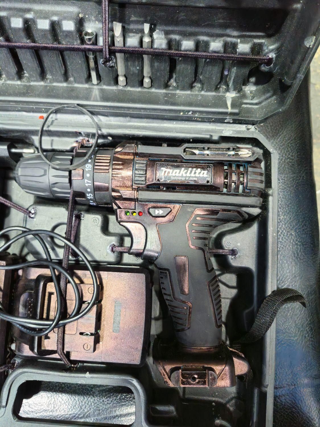 دریل شارژی ۱۲ولت طرح ماکیتا|ماشین‌آلات صنعتی|اصفهان, خرم|دیوار