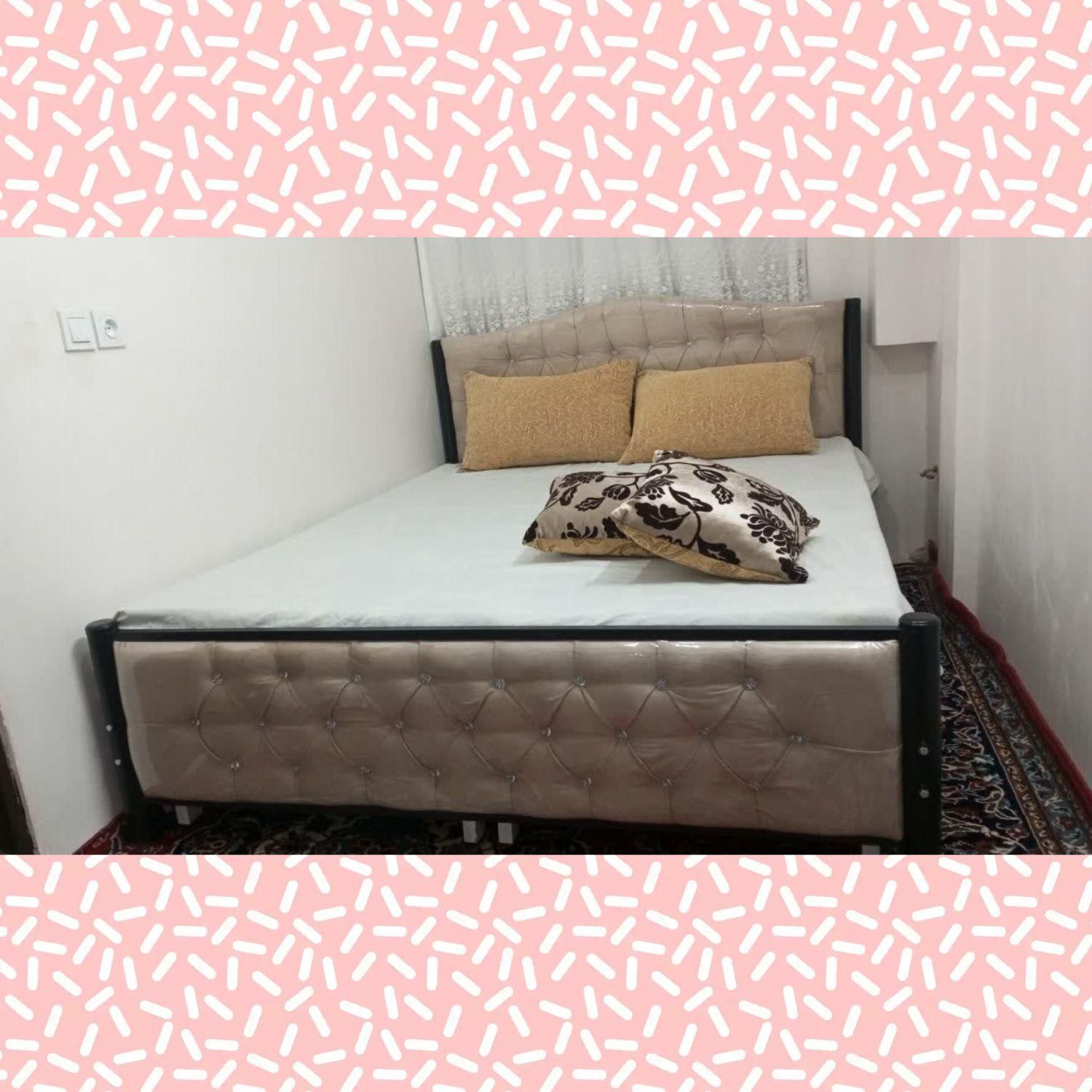 تخت خواب ۲دو نفره لمسه(تختخواب ۲نفره)|تخت و سرویس خواب|مشهد, شفا|دیوار