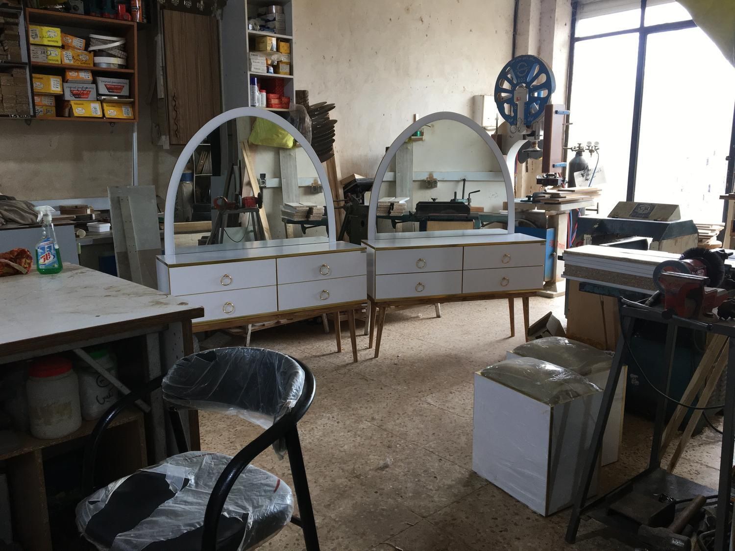 میز آرایش (۴ کشو)|مبلمان خانگی و میز عسلی|رشت, لاکان|دیوار