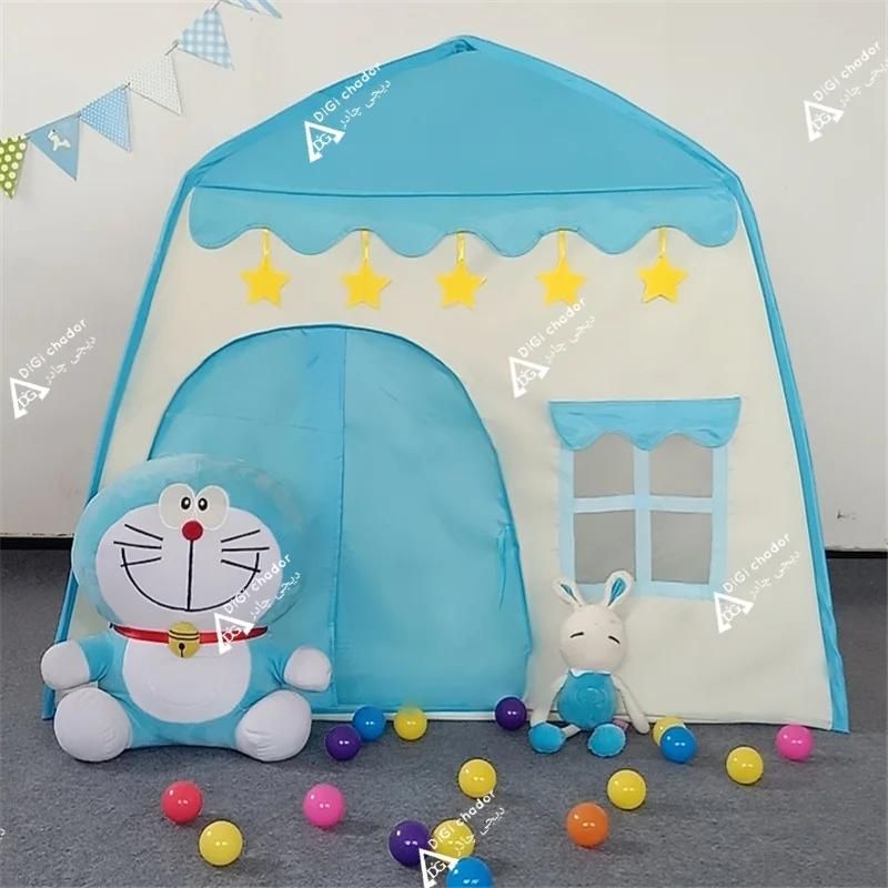 چادر بازی کلبه vip خانه ای رنگ آبی وارداتی|اسباب‌‌بازی|تهران, چیتگر جنوبی|دیوار