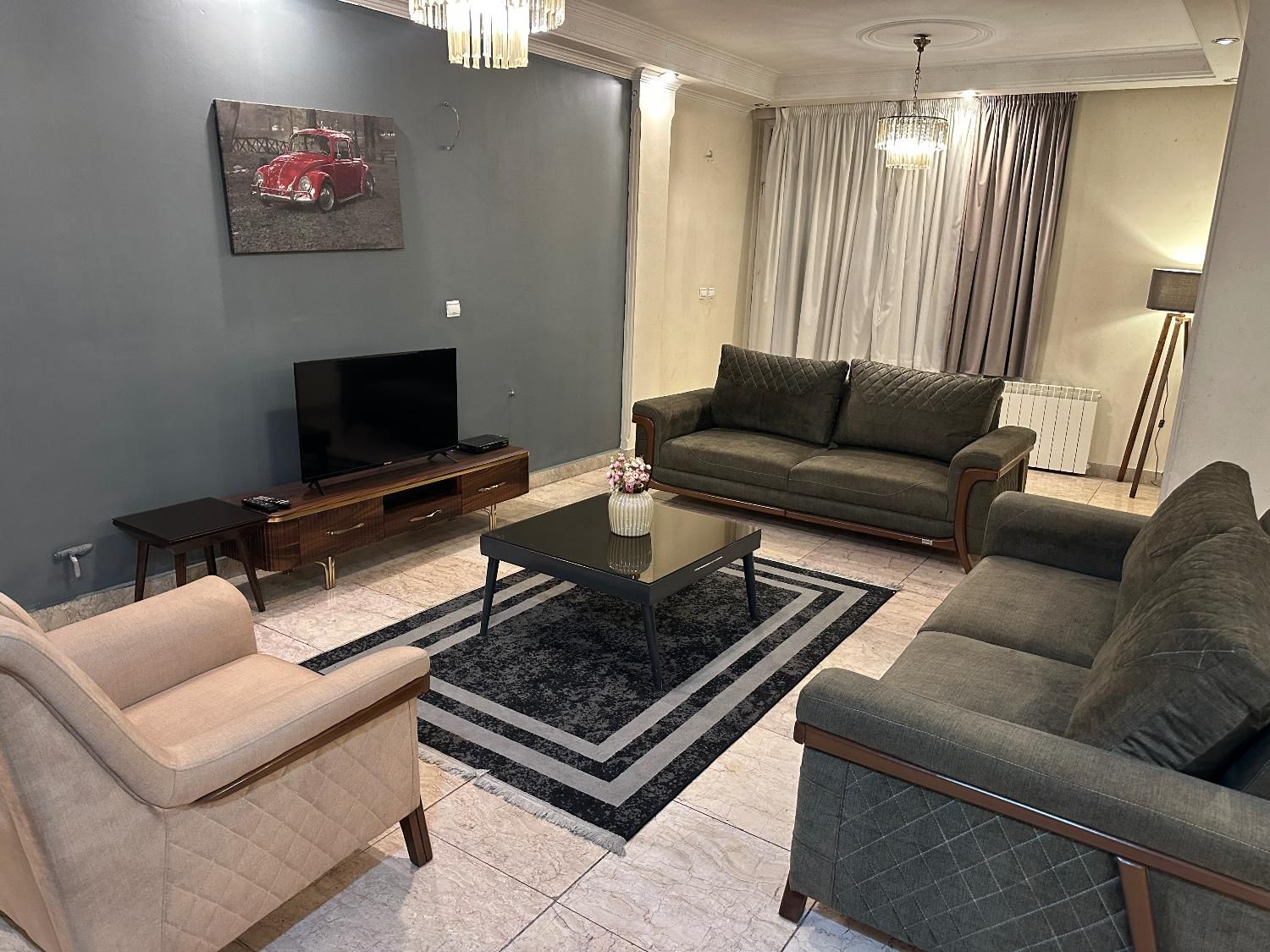 اجاره مبله روزانه ۳ خواب نوساز لوکس در یوسف آباد|اجارهٔ کوتاهمدت آپارتمان و سوئیت|تهران, نصرت|دیوار