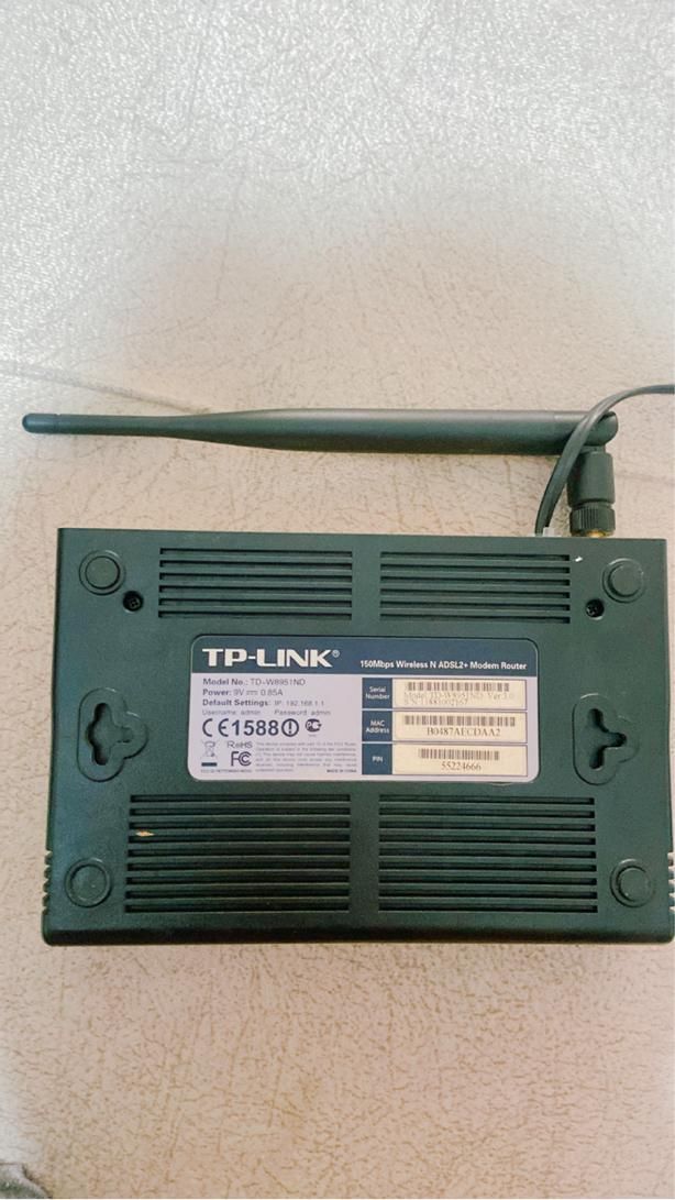 مودم وای فای tp-link|مودم و تجهیزات شبکه|تهران, گاندی|دیوار