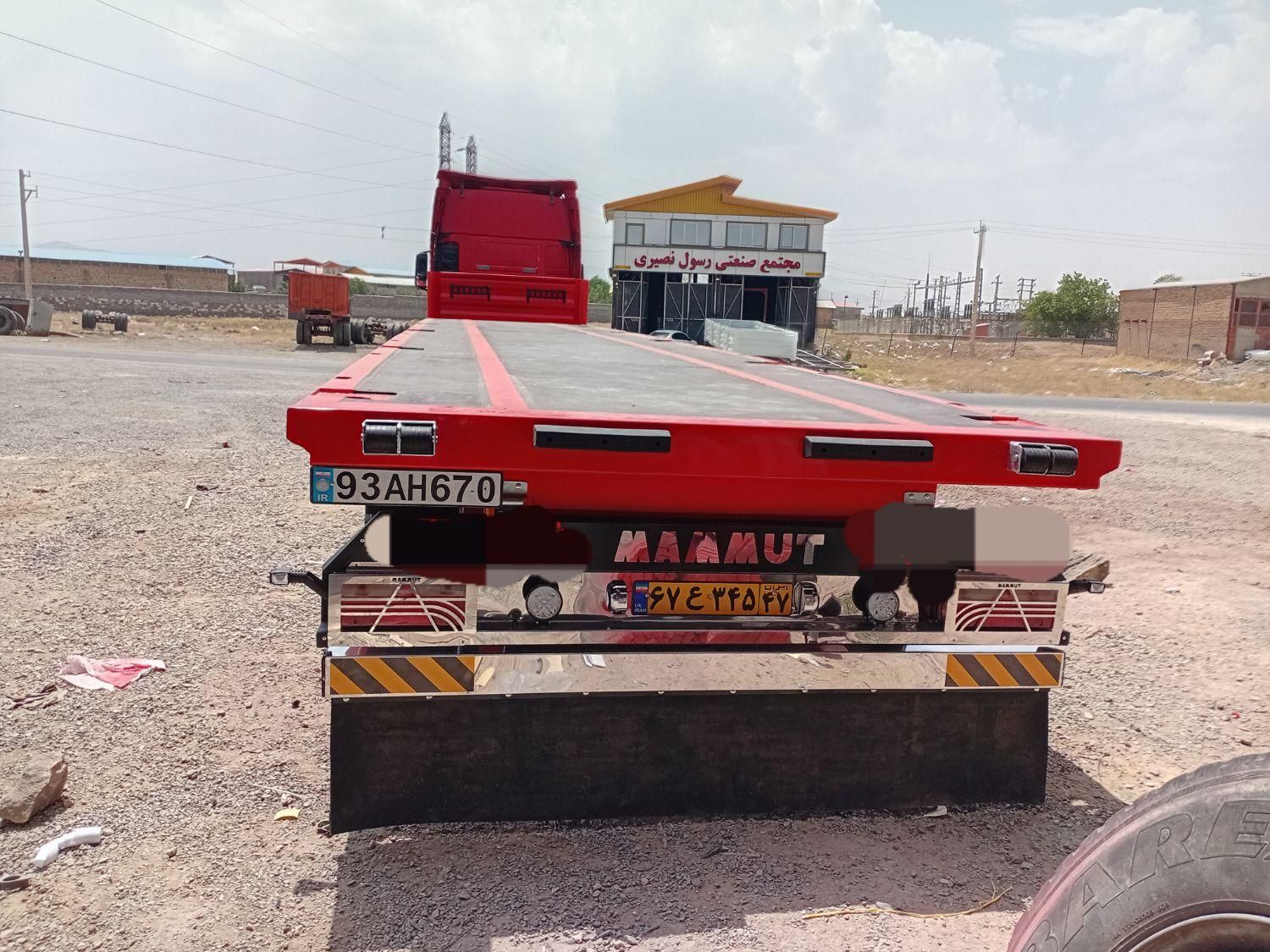 تولیدانواع تریلرهای کمپرسی لبه تیغه کانتین کفی|قطعات یدکی و لوازم جانبی|همدان, |دیوار