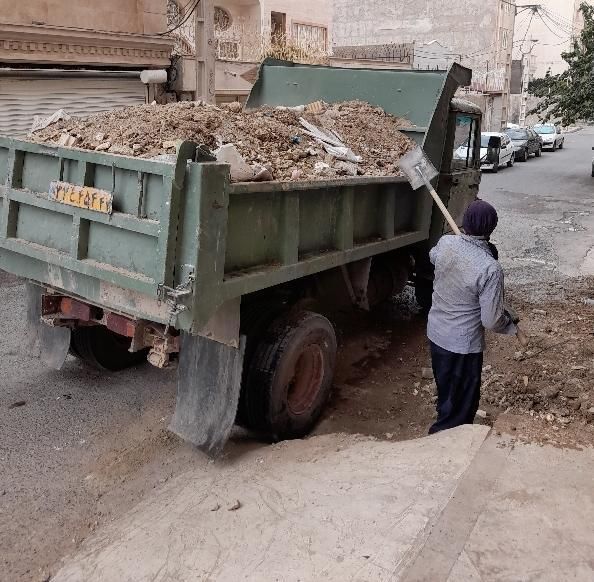 حمل نخاله وگودبرداری فروش خاک تمیز وماسه الغدیر|خدمات حمل و نقل|قم, شاه ابراهیم|دیوار