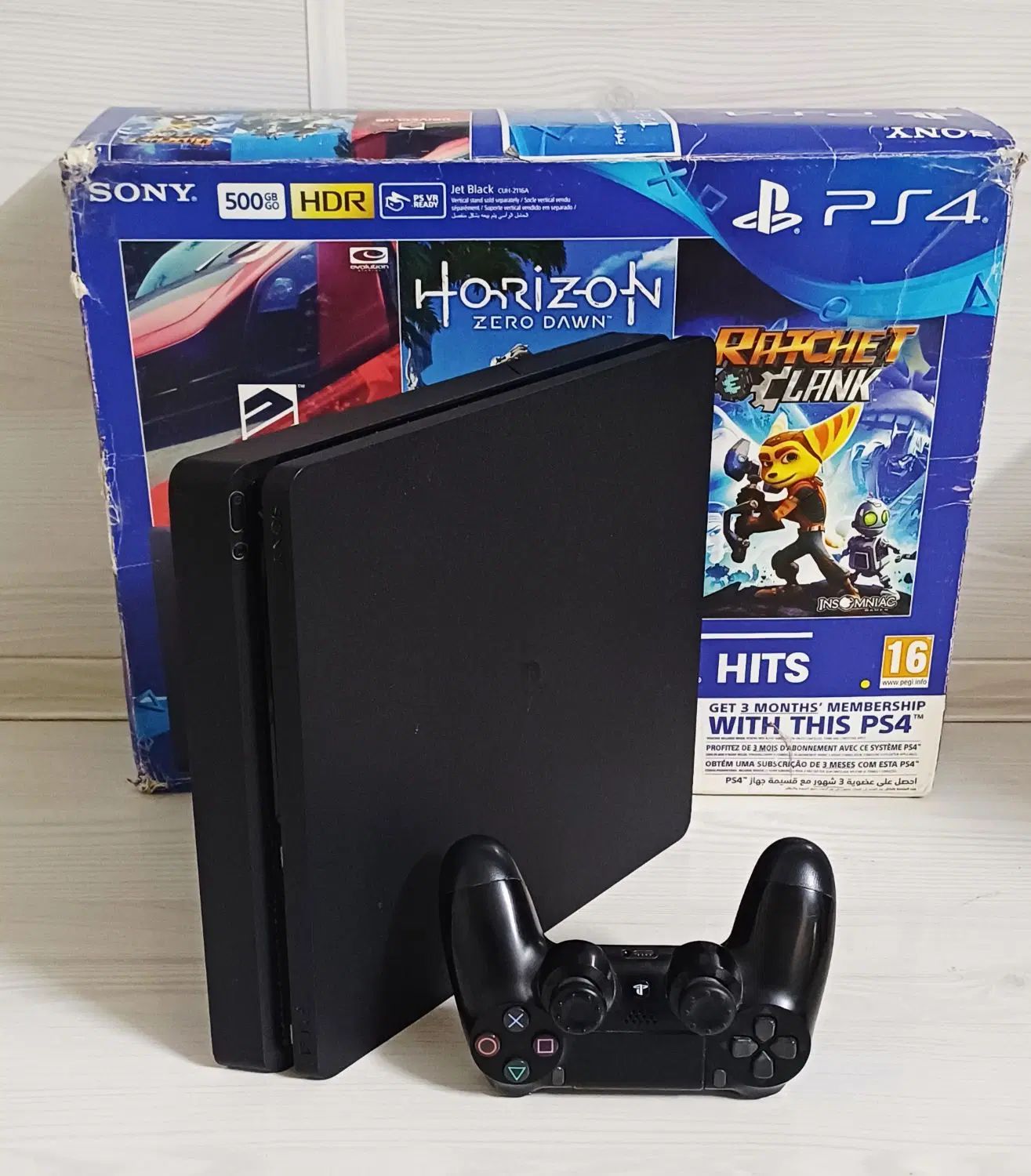 PS4 SLIM در حد نو|کنسول، بازی ویدئویی و آنلاین|مشهد, کارمندان دوم|دیوار