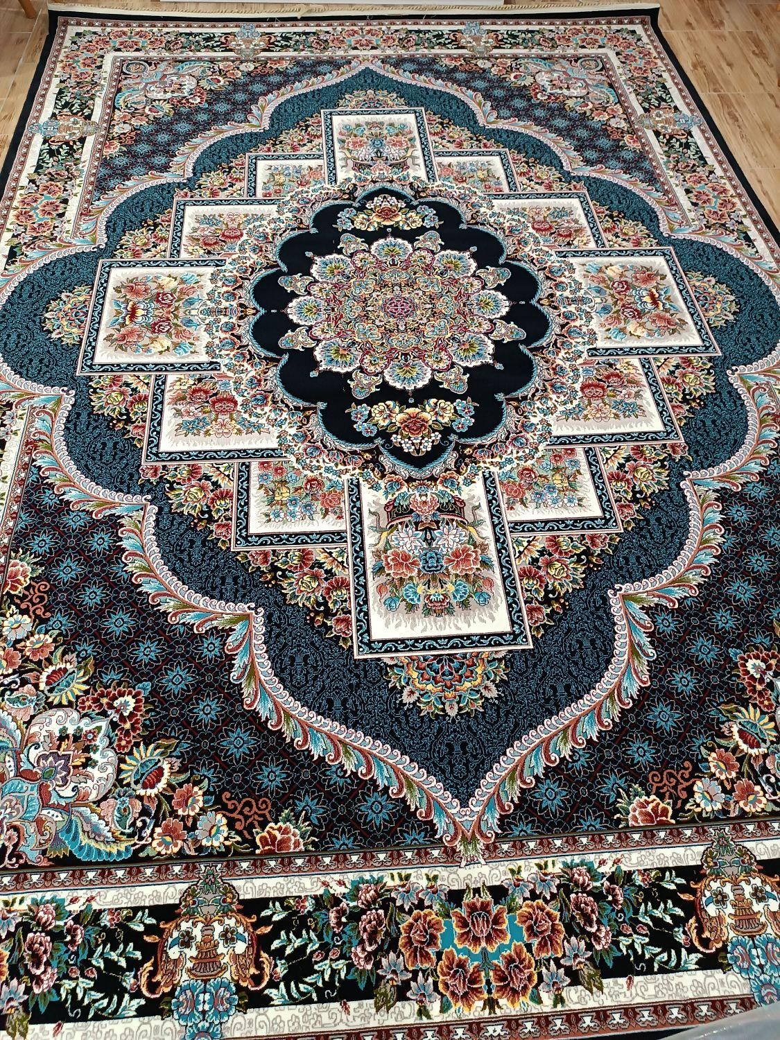 ۲ تخته فرش ۹ متری تمام نخ ۷۰۰ شانه|فرش|تهران, دهکده المپیک|دیوار