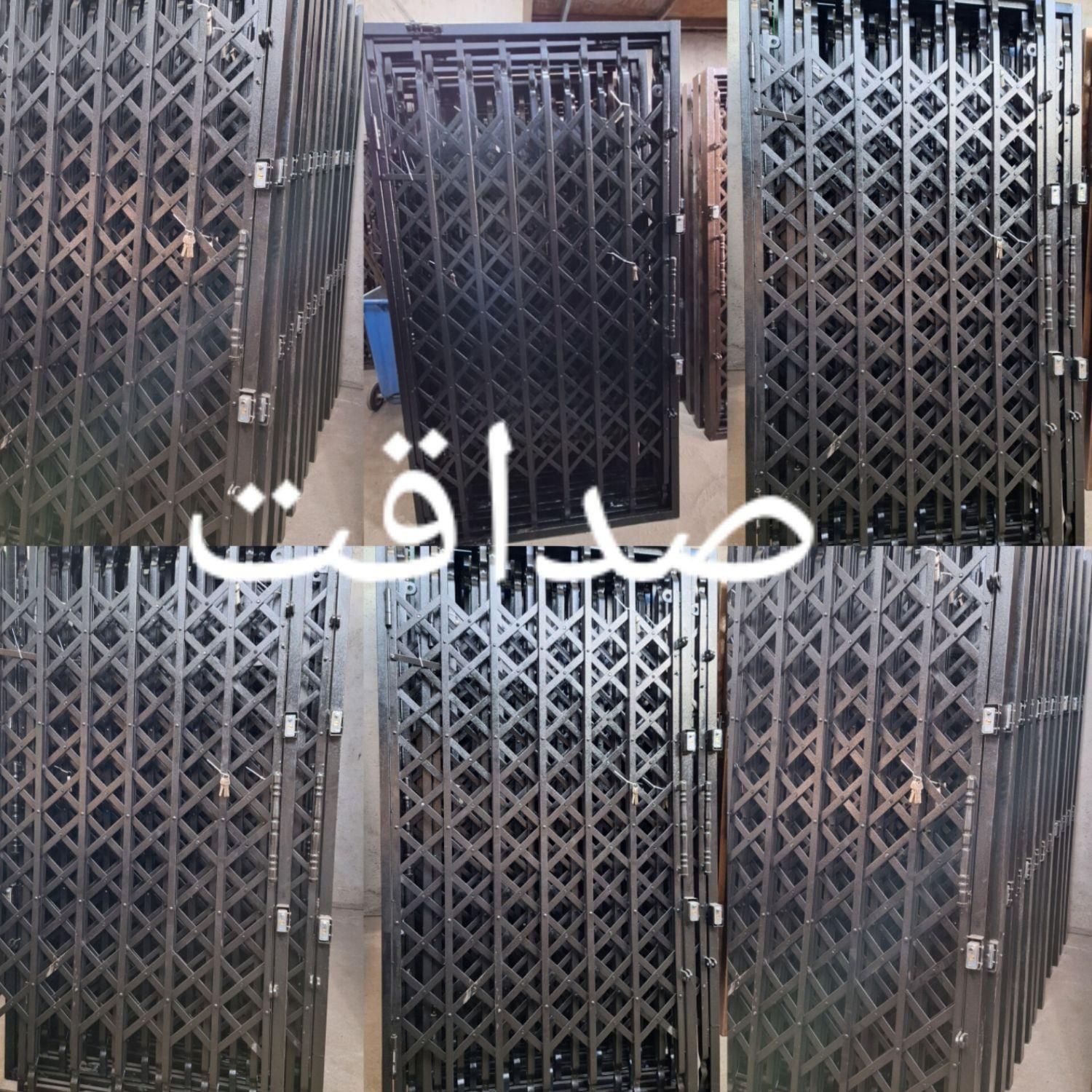دوقفل کشویی سنگین حفاظ آکاردیونی ریلی|مصالح و تجهیزات ساختمان|تهران, خانی آباد نو جنوبی|دیوار