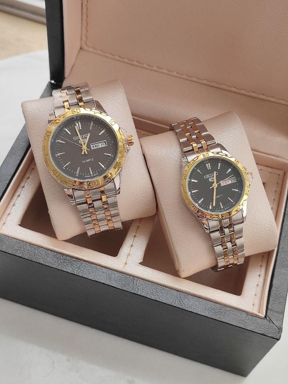 ست ساعت مردانه و زنانه مارک سیکو 1852|ساعت|تبریز, |دیوار