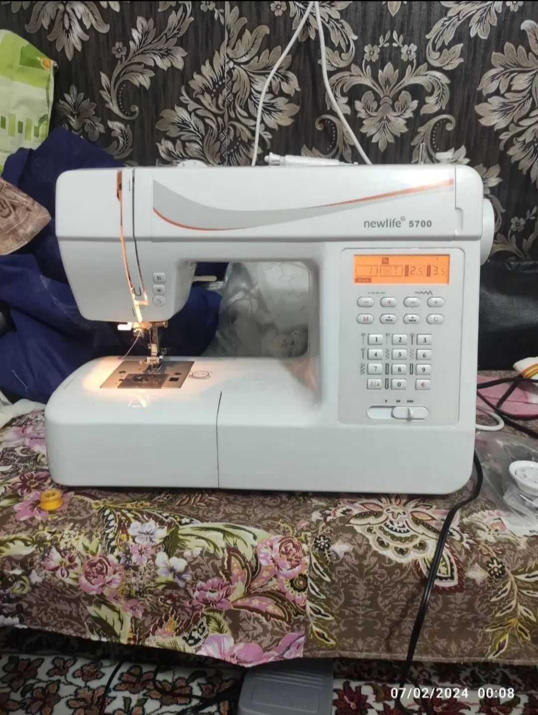 چرخ خیاطی دیجیتال کاچیران مدل نیولایف 5700|چرخ خیاطی و ریسندگی|کرج, گوهردشت|دیوار