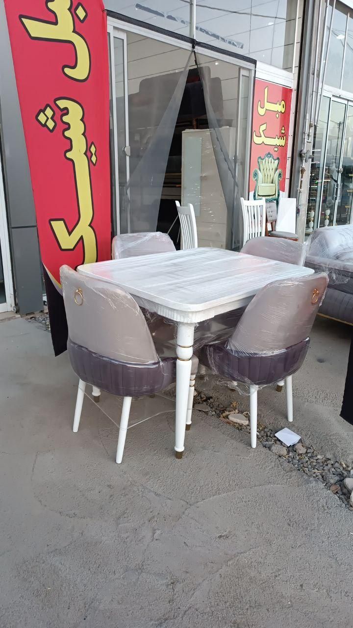 میز نهار خوری 4نفره|میز و صندلی غذاخوری|شیروان (خراسان), |دیوار