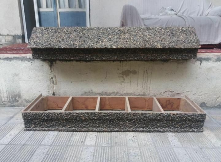 پوسته یا فریم بالا و پایین اکواریوم چوبی|ماهی|گرگان, |دیوار