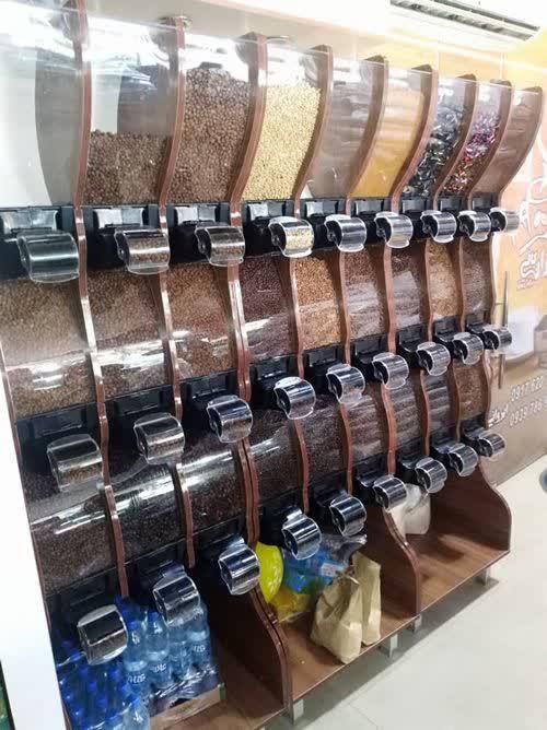 استند خودریز مخزن دار ترک.استند خشکبار .استند چوبی|فروشگاه و مغازه|رشت, فلسطین|دیوار