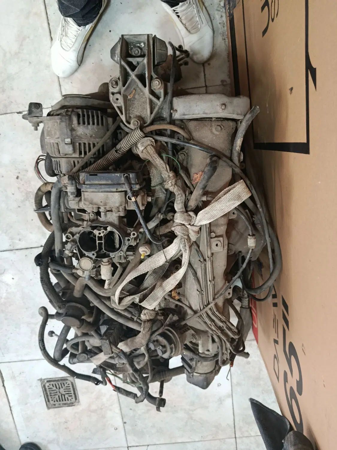 لوازم و موتور کامل پژو 2000 با گیربکس اتومات استوک|قطعات یدکی و لوازم جانبی|تبریز, |دیوار