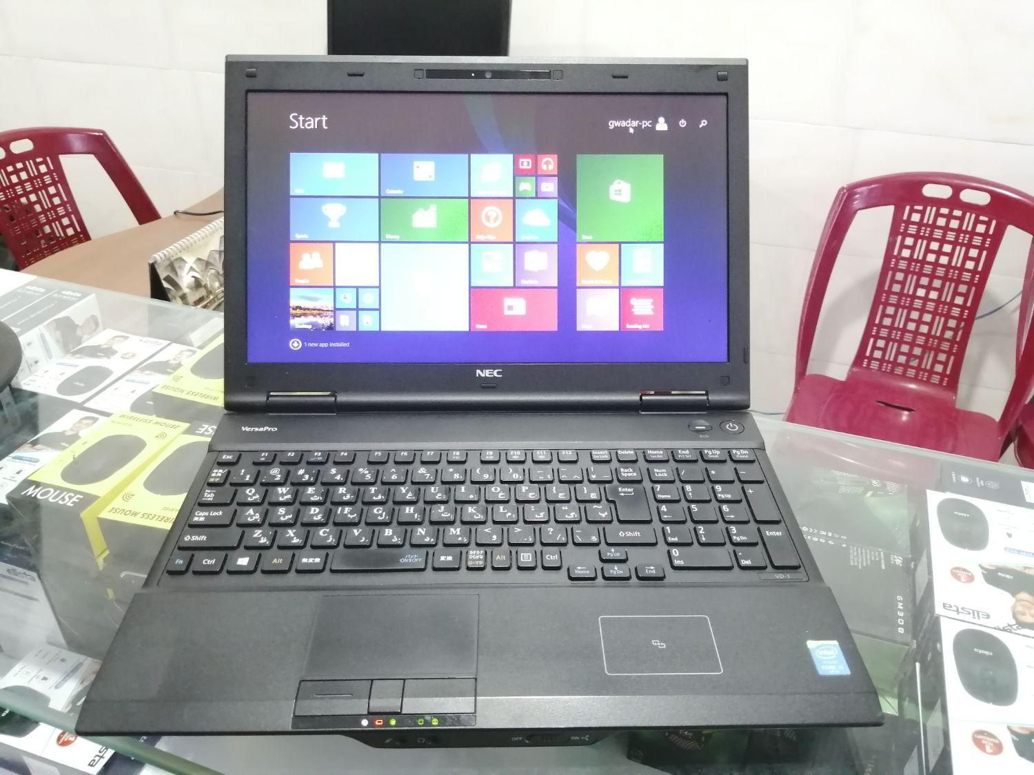لپتاپ ژاپنی NEC versapro core i5 رم8 هارد500|رایانه همراه|سراوان, |دیوار
