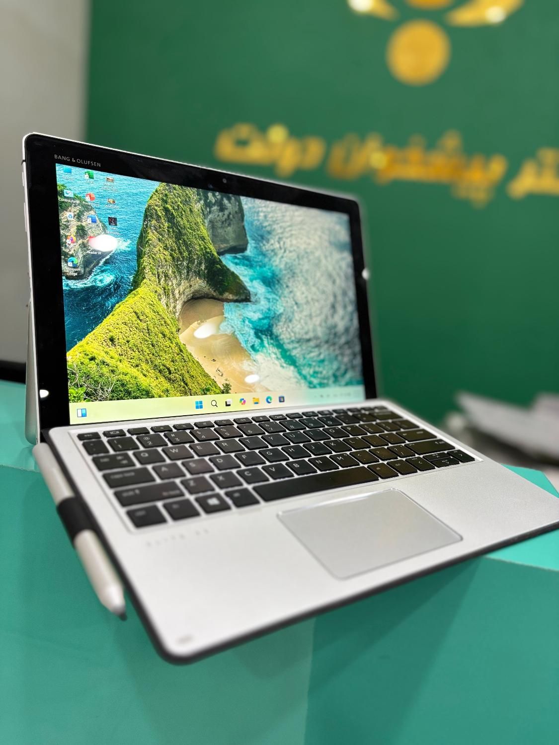 لپ تاپ لمسی جدا شونده سیم کارت خور HP Elite X2 G4|رایانه همراه|نظرآباد, |دیوار